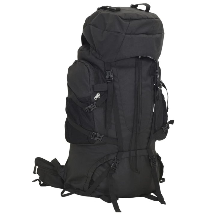 Mochila de senderismo tela oxford negro 80 l | Briva Home