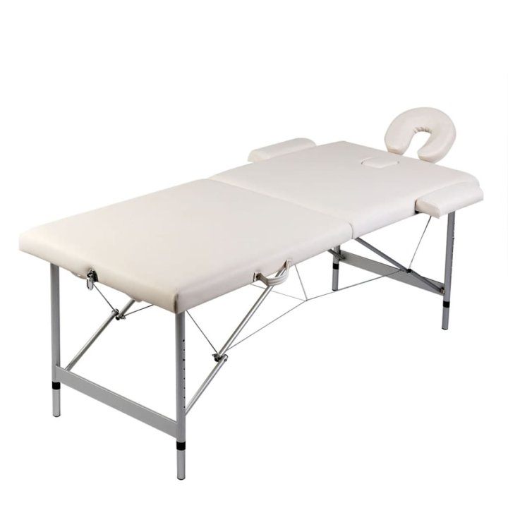 Mesa massagens dobrável 2 zonas estrutura | Briva Home