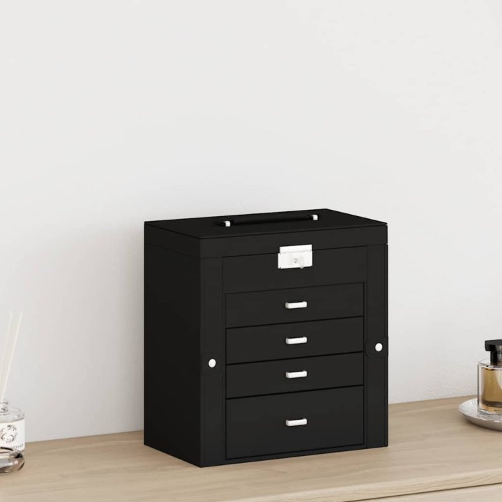 Caixa para jóias de 5 camadas com espelho com | Briva Home