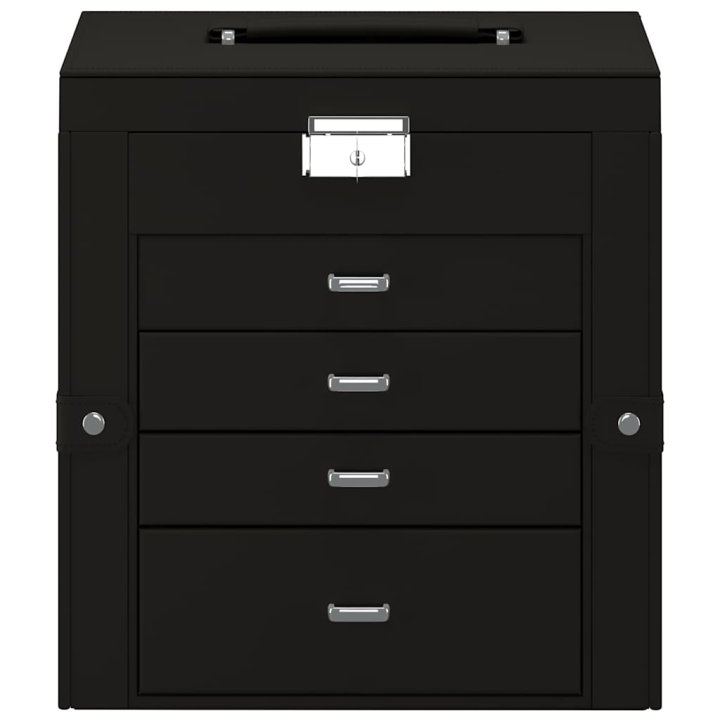 Joyero de 5 niveles con espejo y cerradura | Briva Home