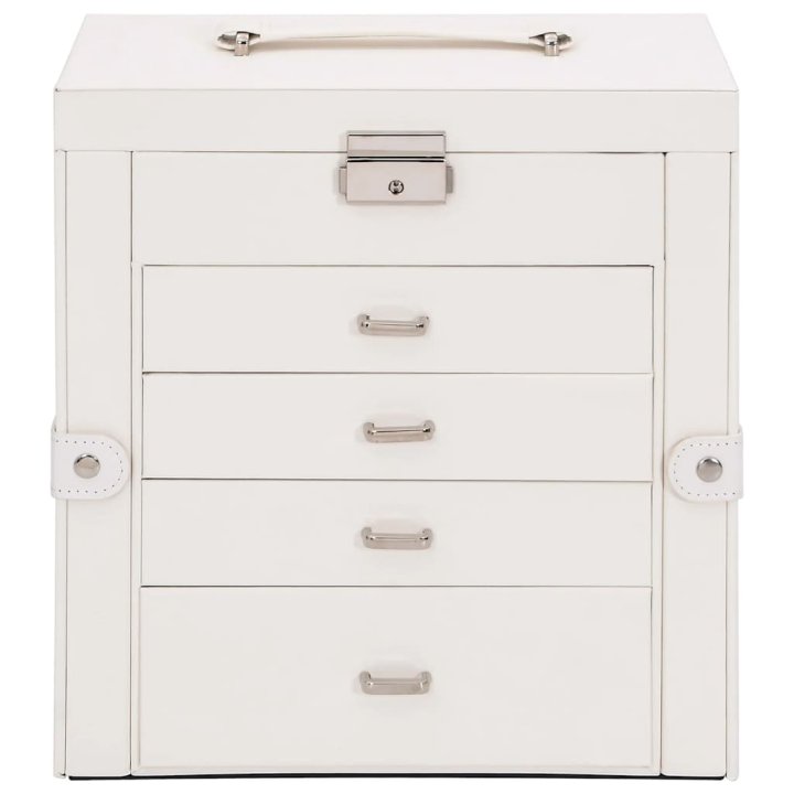 Joyero de 5 niveles con espejo y cerradura | Briva Home