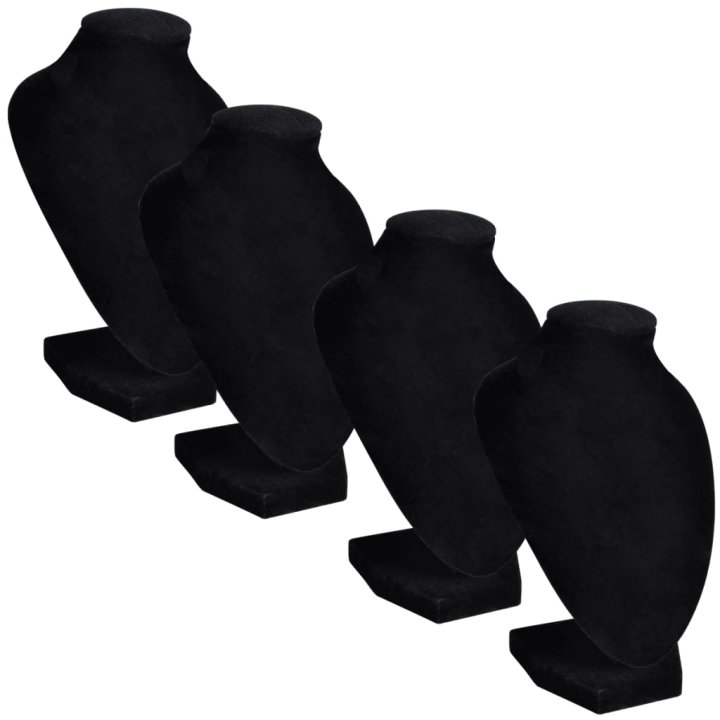 Expositor De Joyas En Forma De Busto Negro | Briva Home