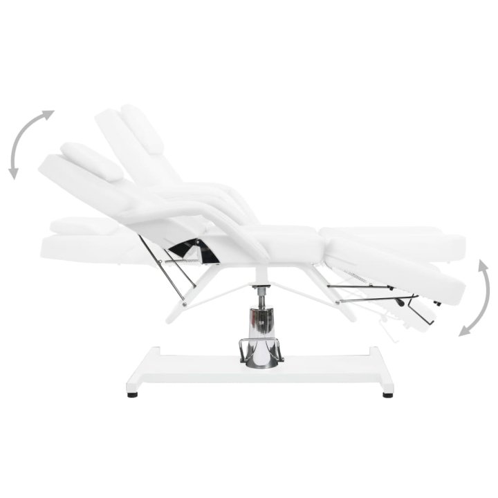 Mesa de massagens 180x62x (87-112) cm branco | Briva Home