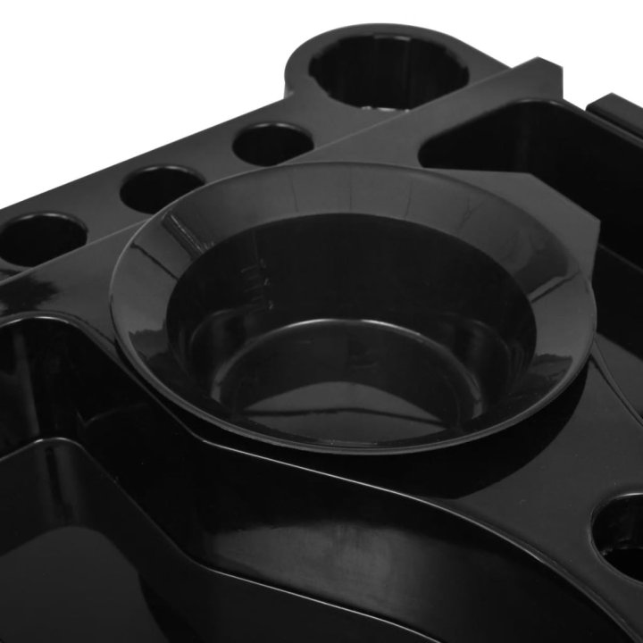 Carrinho de armazenamento para salão preto | Briva Home