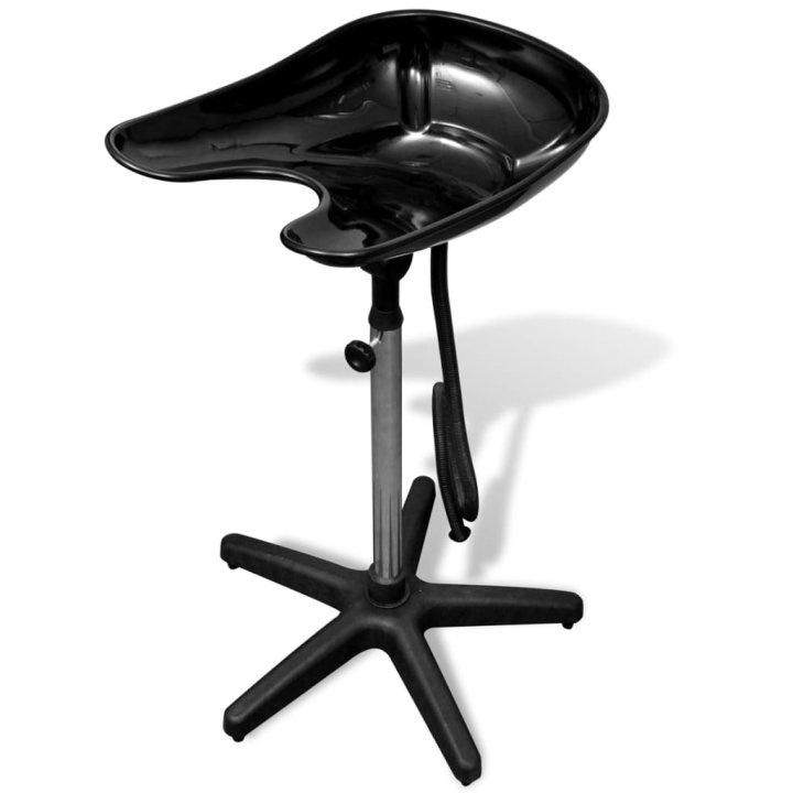 Lavacabezas portátil de peluquería, negro | Briva Home