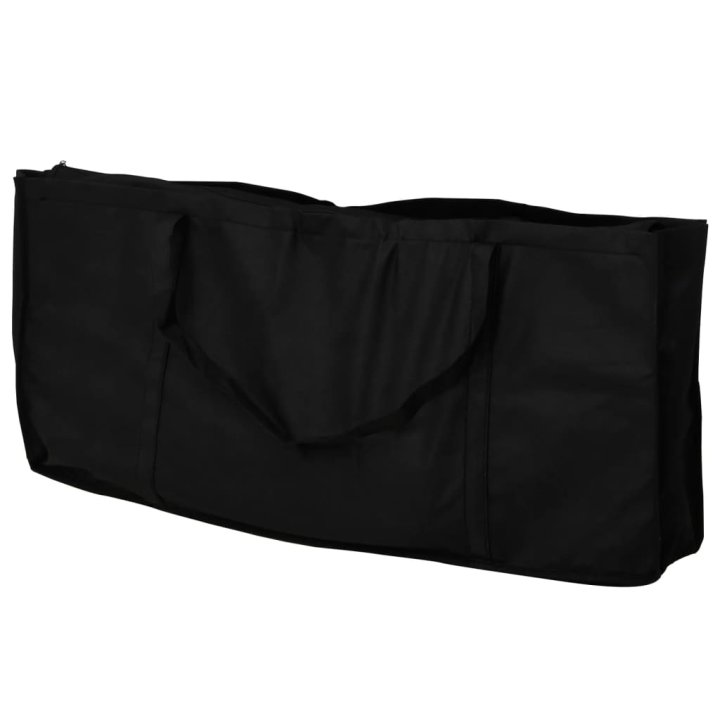 Mesa de manicura plegable con ruedas negra | Briva Home