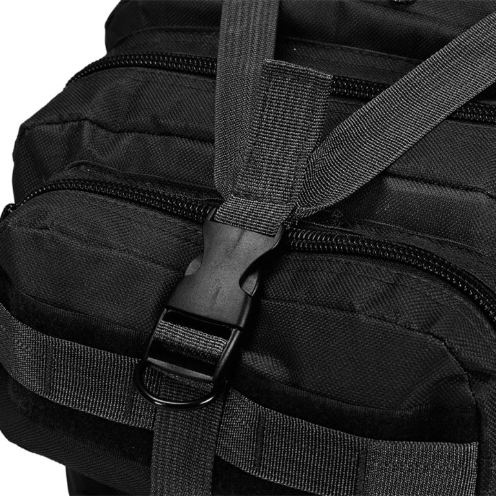 Mochila estilo exército 50 L preto | Briva Home
