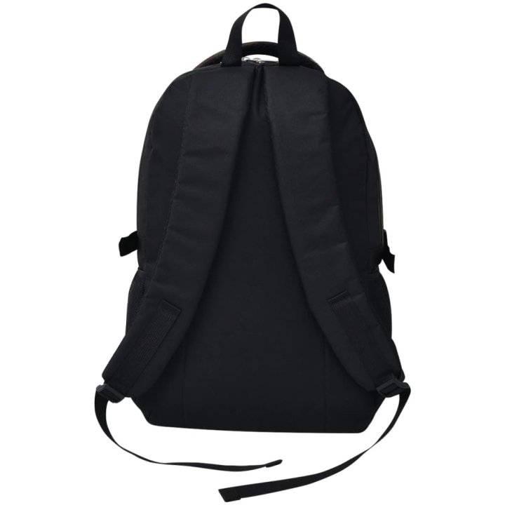 Mochila de colegio 40 L negra y camuflaje | Briva Home
