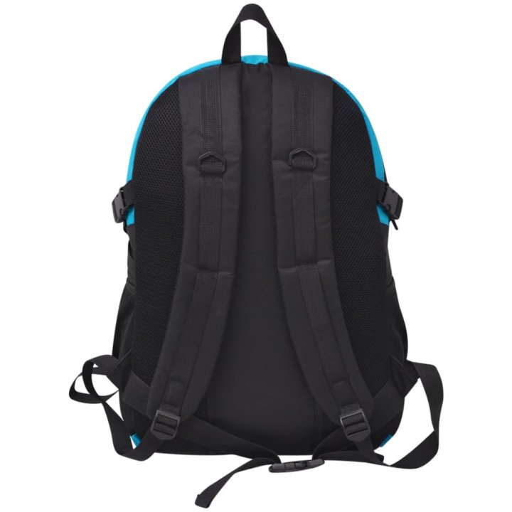 Mochila de senderismo 40 L negra y azul | Briva Home