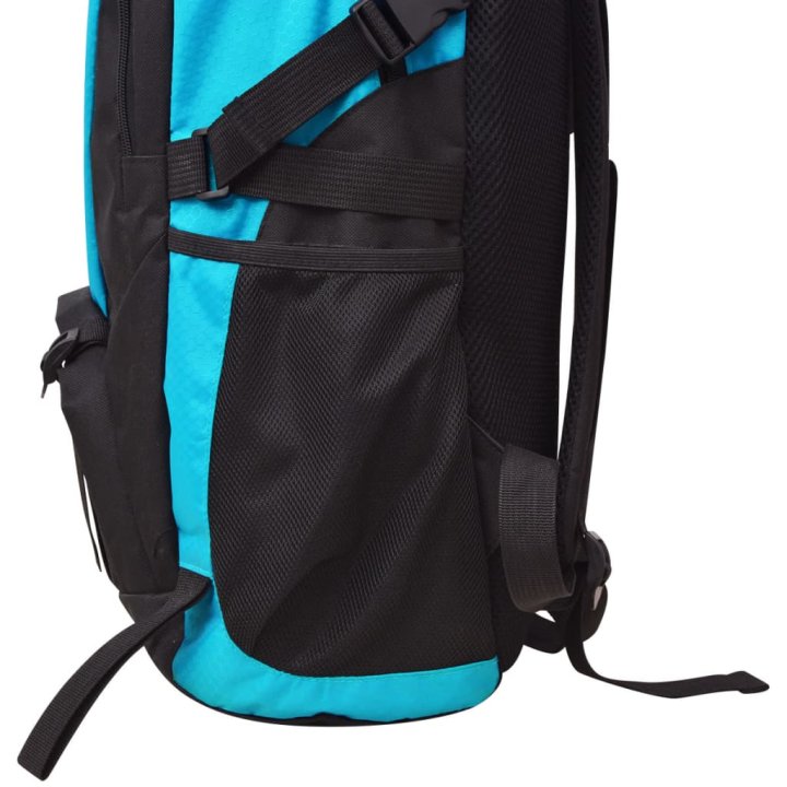Mochila de senderismo 40 L negra y azul | Briva Home