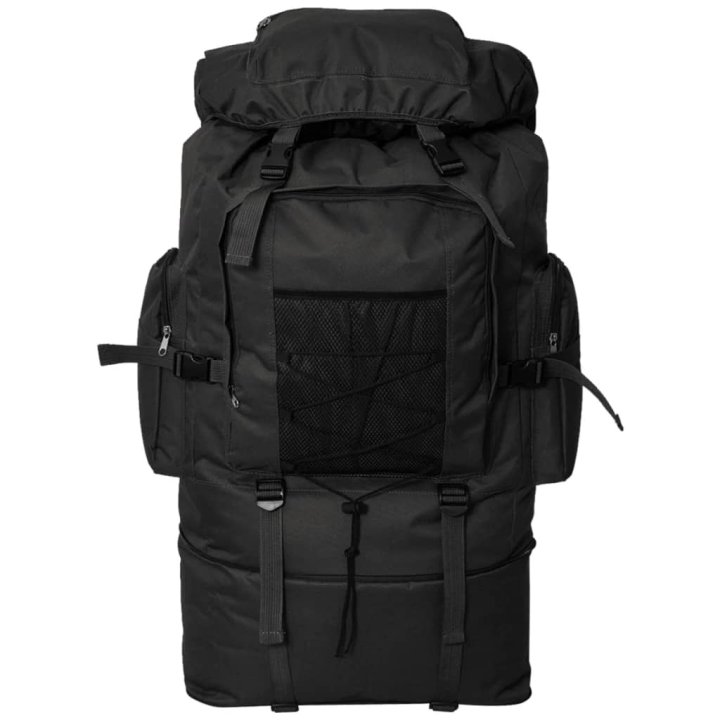 Mochila estilo exército XXL 100 L preto | Briva Home