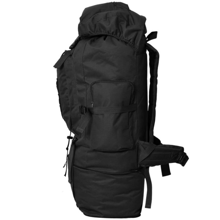 Mochila estilo exército XXL 100 L preto | Briva Home