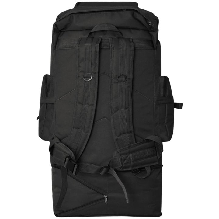 Mochila estilo exército XXL 100 L preto | Briva Home