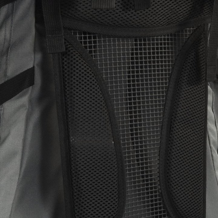 Mochila de senderismo tela oxford gris 60 l | Briva Home