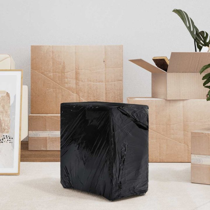 Película extensível 6 unid preto 30 μm 50 cm x | Briva Home