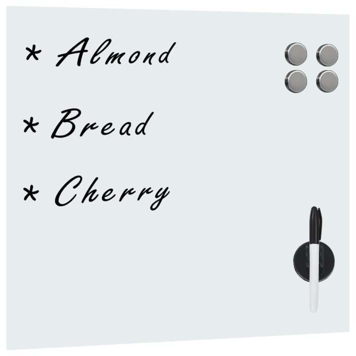 Quadro magnético em vidro para parede 40x40 cm | Briva Home