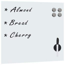 Pizarra magnética de pared vidrio 60x60 cm | Briva Home