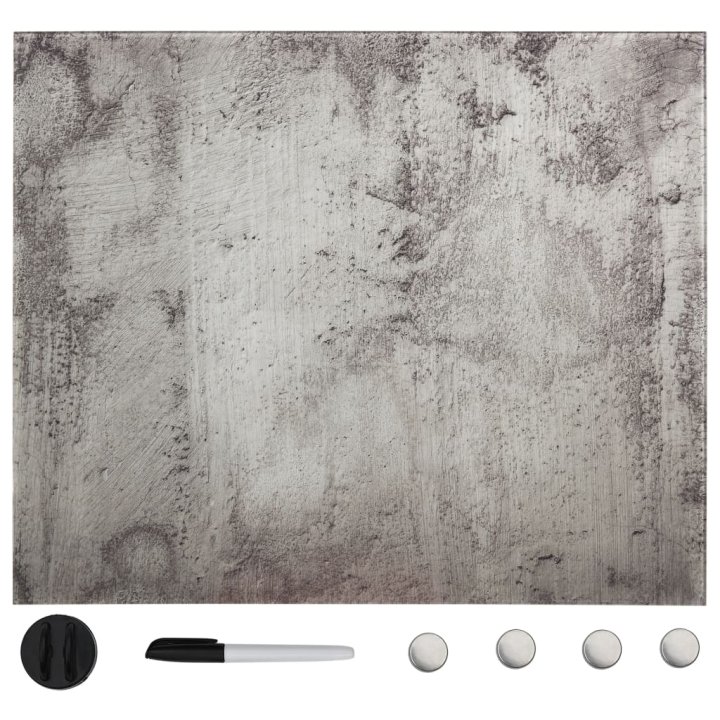 Pizarra magnética de pared vidrio 40x40 cm | Briva Home
