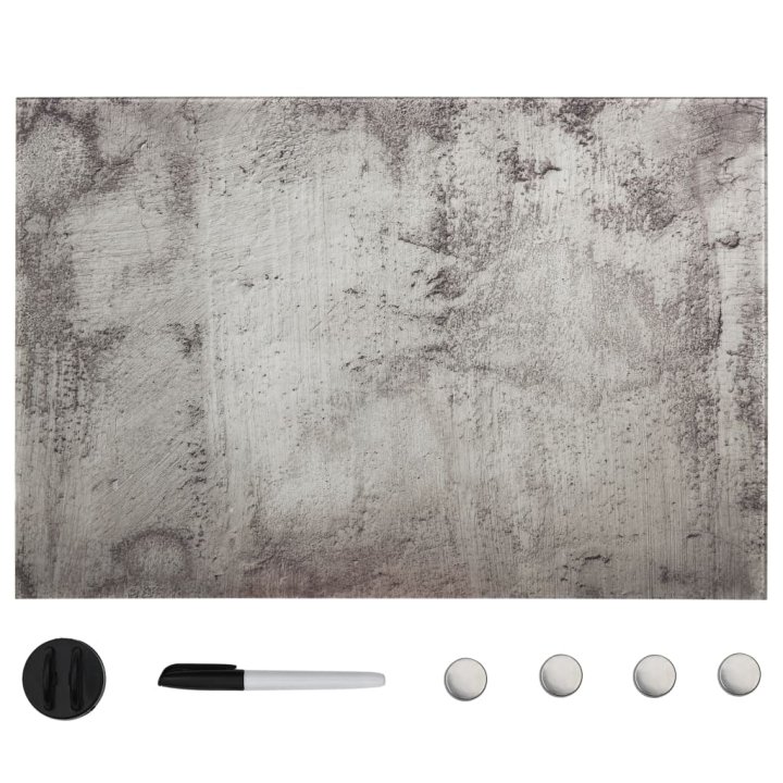 Pizarra magnética de pared vidrio 50x30 cm | Briva Home