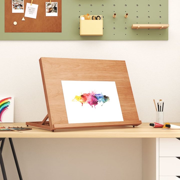 Cavalete de mesa 65x48x7 cm madeira de faia | Briva Home