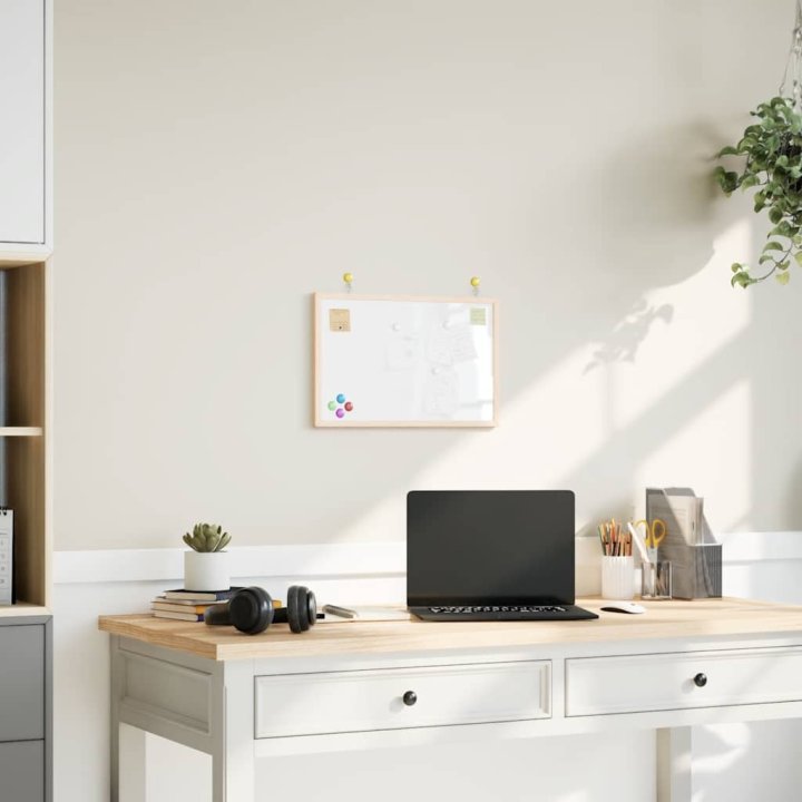 Quadro branco magnético c/ estrutura em | Briva Home