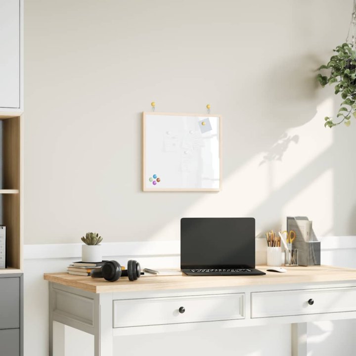 Quadro branco magnético c/ estrutura em | Briva Home