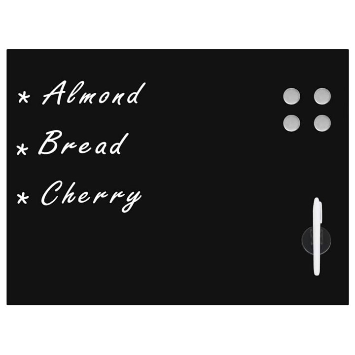 Quadro negro magnético em vidro para parede | Briva Home