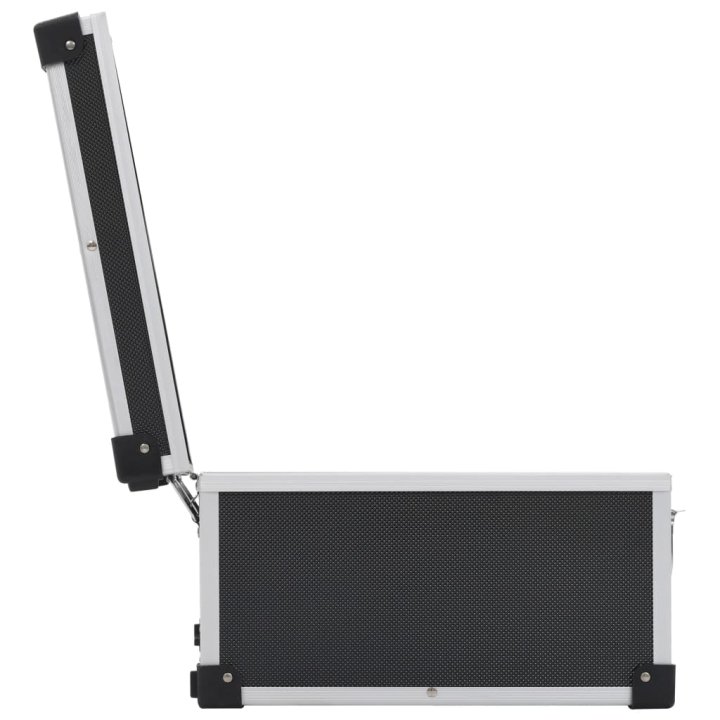 Estojo para 60 CDs alumínio ABS preto | Briva Home