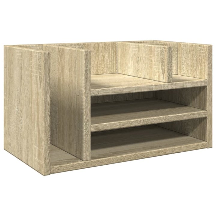 Organizador escritorio madera color roble | Briva Home