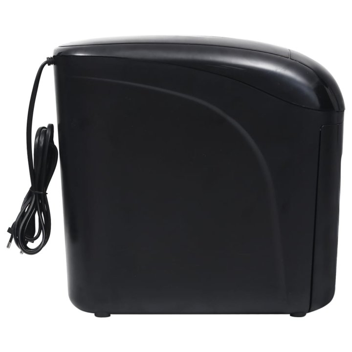 Trituradora de papel 10 hojas microcorte negra | Briva Home