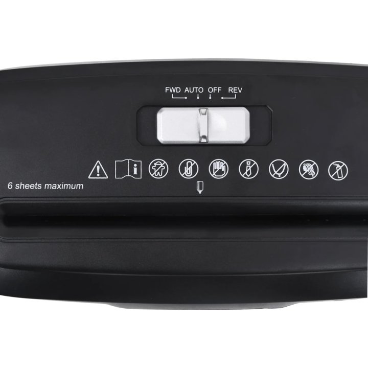 Trituradora de papel cortadas en tiras 6 hojas | Briva Home