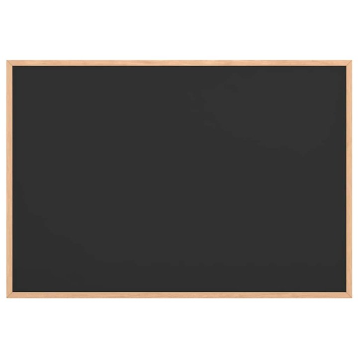 Quadro negro com moldura em madeira de pinho | Briva Home