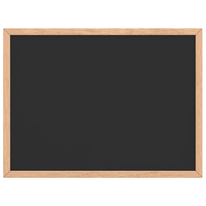 Quadro negro com estrutura em madeira de pinho | Briva Home