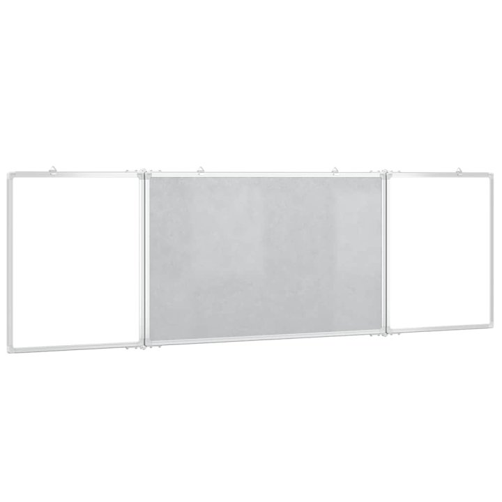 Quadro branco magnético dobrável 160x50x1,7 cm | Briva Home