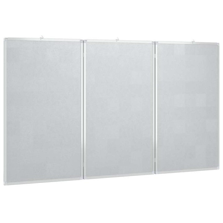 Quadro branco magnético dobrável 180x100x1,7 | Briva Home