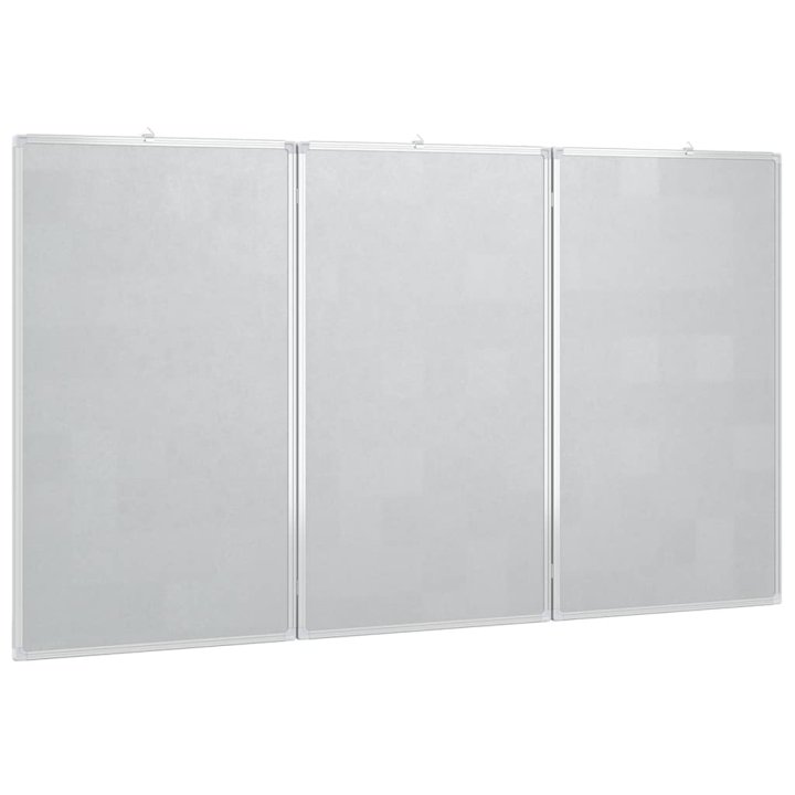 Quadro branco magnético dobrável 150x80x1,7 cm | Briva Home