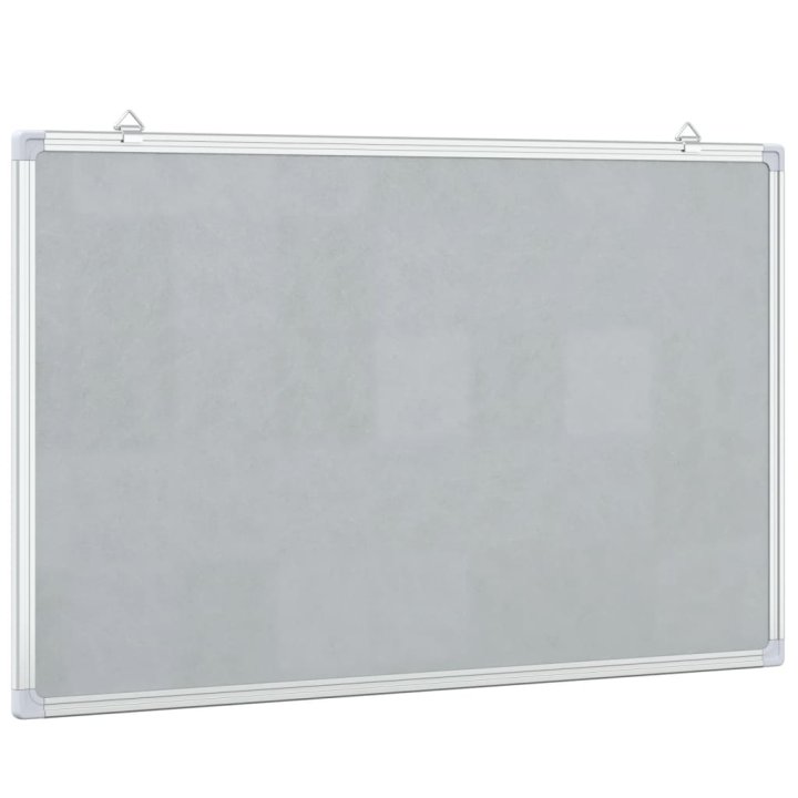 Quadro branco magnético 100x60x1,7 cm alumínio | Briva Home