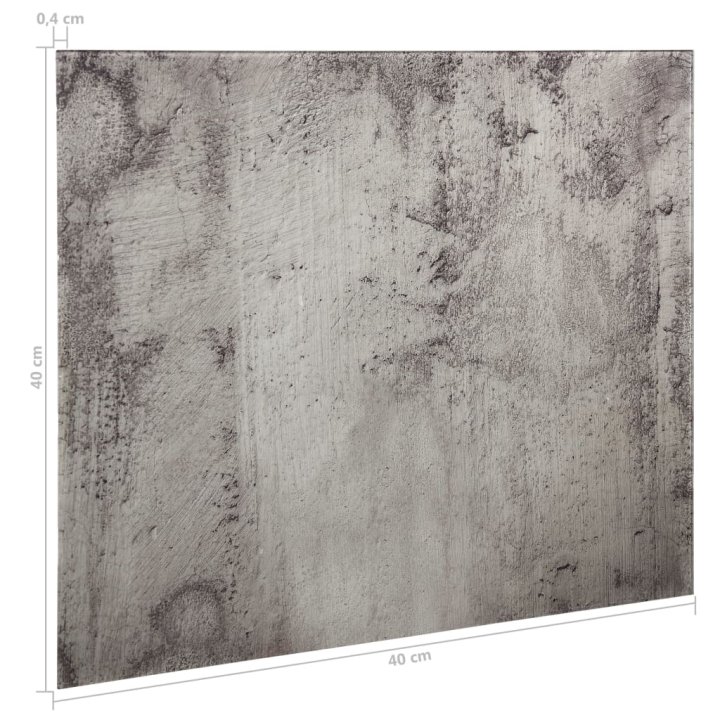 Pizarra magnética de pared vidrio 40x40 cm | Briva Home