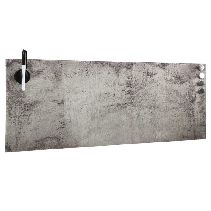 Quadro magnético em vidro para parede 60x20 cm | Briva Home