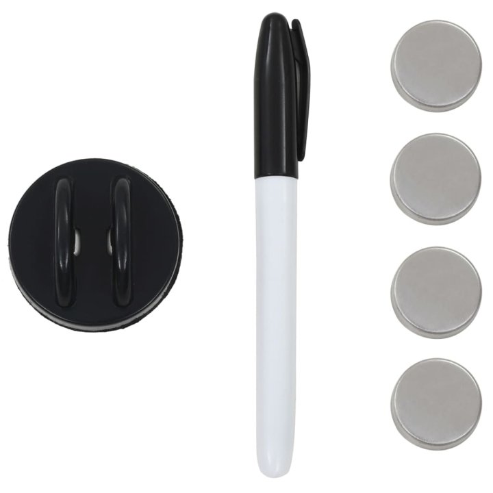 Pizarra magnética de pared vidrio 50x50 cm | Briva Home