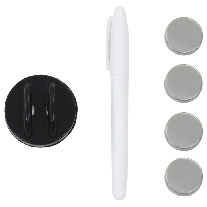 Pizarra magnética de pared vidrio 40x40 cm | Briva Home