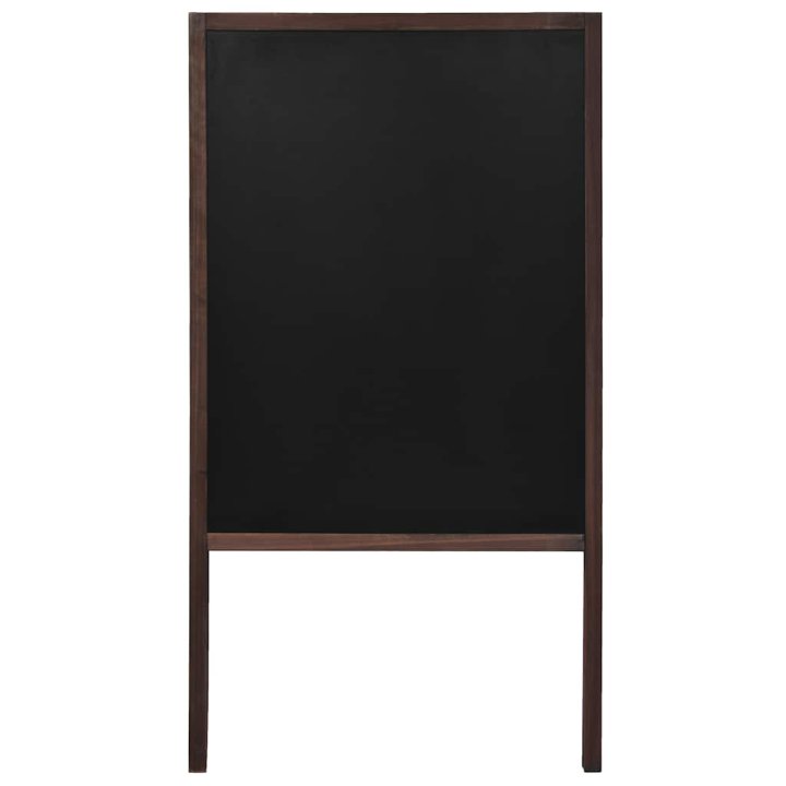 Quadro negro vertical de dupla face em madeira | Briva Home