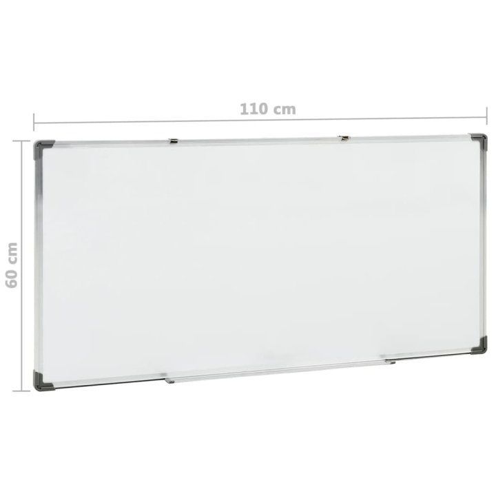 Pizarra magnética acero blanco 110x60 cm | Briva Home