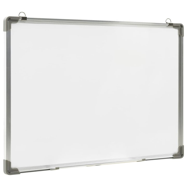 Quadro de escrita magnético 70x50 cm aço branco | Briva Home