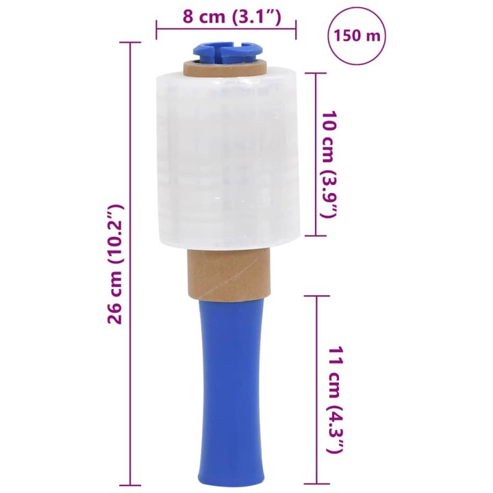 Película extensível com pega 10unid | Briva Home