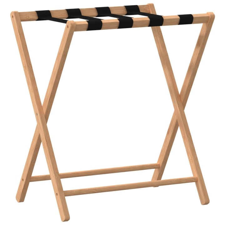 Soporte para maletas bambú 68,5x38x58 cm | Briva Home