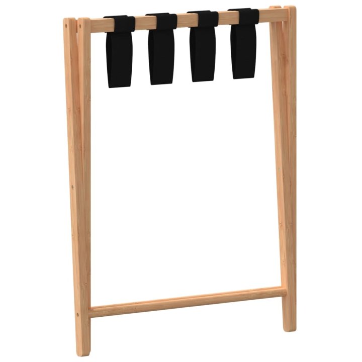 Soporte para maletas bambú 68,5x38x58 cm | Briva Home