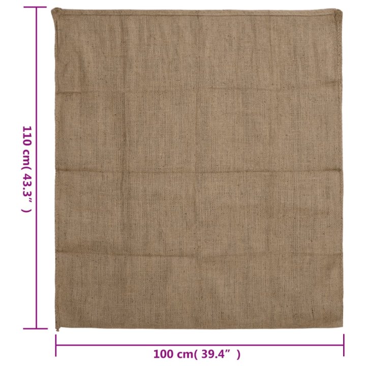 Sacos de yute 30 unidades 100x110 cm 100% yute | Briva Home