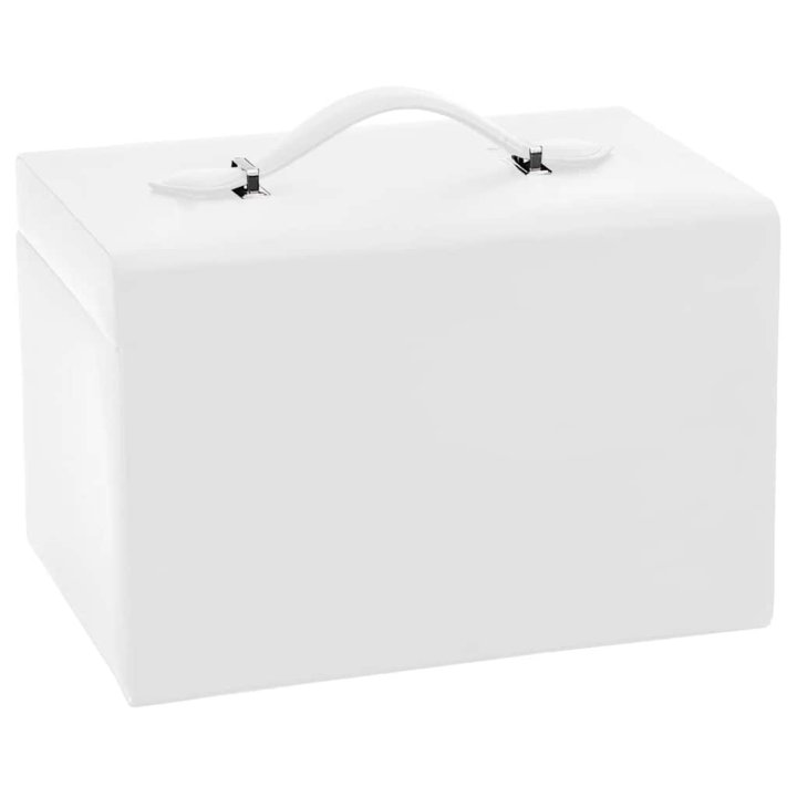 Joyero de 3 niveles con espejo y cerradura | Briva Home