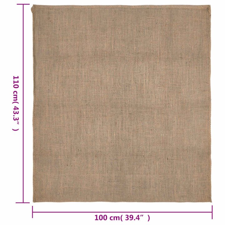 Sacos de yute 10 unidades 100x110 cm 100% yute | Briva Home